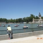 Rowboats in Parque del Retiro
