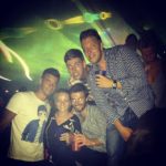 Partying Atlantida with friends