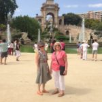Park Ciutadella with Grand mother